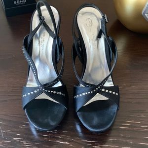 NWOT Bebe Heels with rhinestones crystals